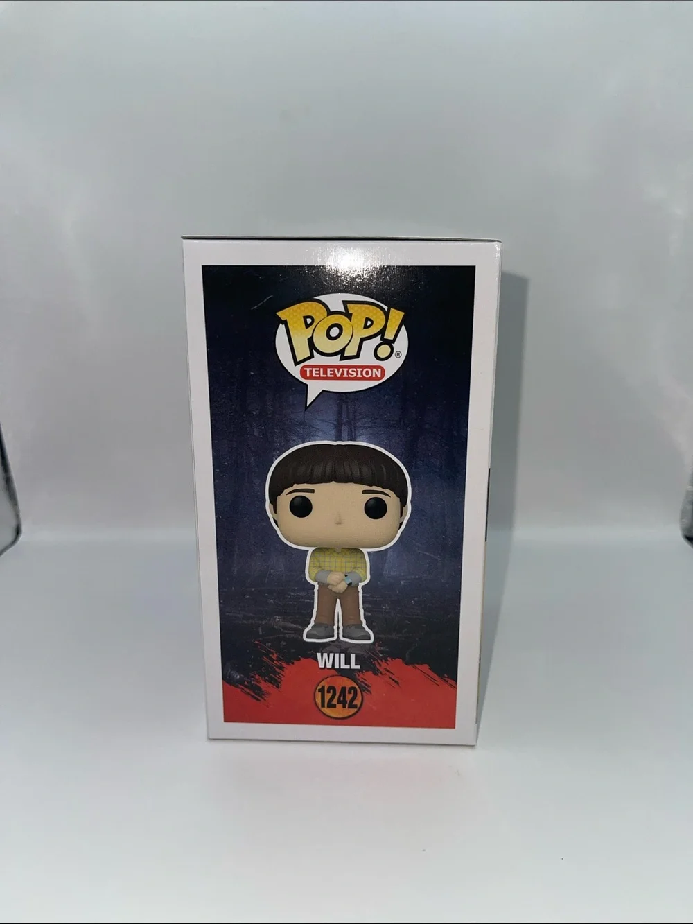 Funko Pop! Stranger Things Will in Yellow Plaid Shirt and Brown Pants